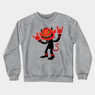 Heavy Metal Devil Crewneck Sweatshirt